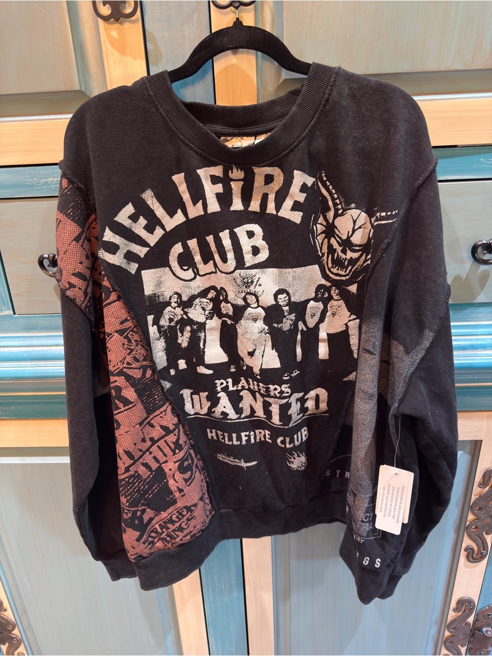 Stranger Things Hellfire Club Graphic Crewneck Sweatshirt